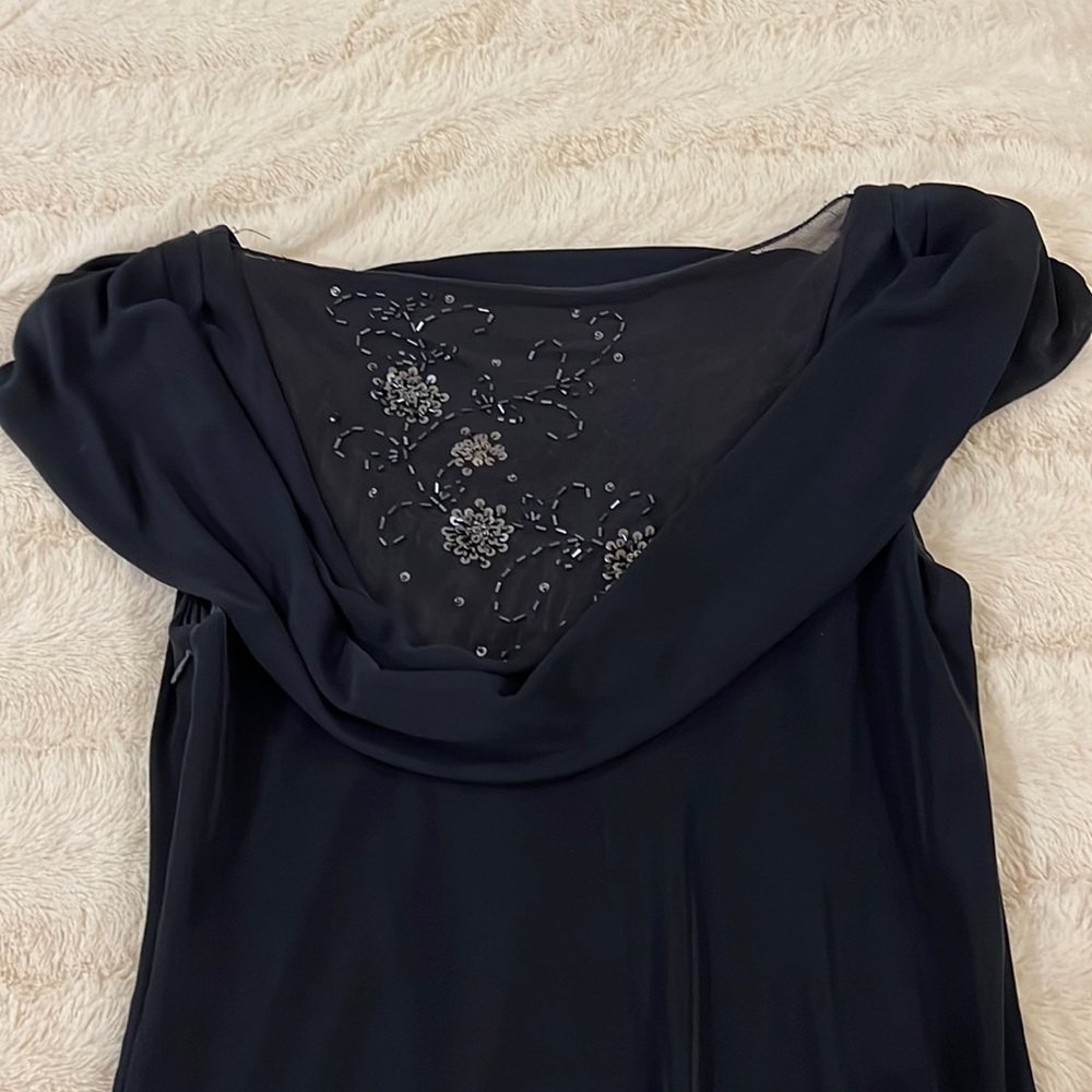 Patra dark blue gown
